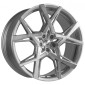 10x22 ET40 - LK5/120 ML73.1 Barracuda Project X silver-brushed-surface