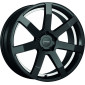 8.5x20 ET45 - LK5/114.3 ML73.1 Corspeed Challenge mattblack PureSports / Undercut Color Trim weiss