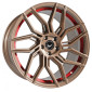 8.5x20 ET40 - LK5/110 ML73.1 Barracuda Dragoon higloss-bronze undercut trimline red