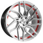 10x20 ET40 - LK5/114.3 ML73.1 Barracuda Dragoon silver undercut trimline red