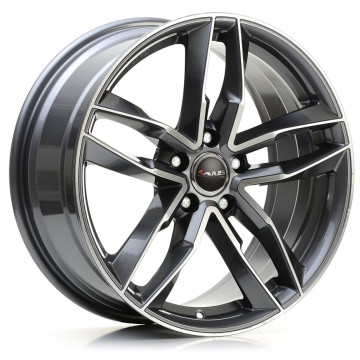 9x20 ET45 - LK5/120 ML65.1 Avus Racing AF16 anthracite polished
