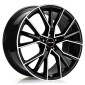 8x18 ET35 - LK5/100 ML57.1 Avus Racing AF18 black polished