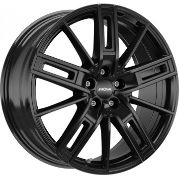 8x19 ET45 - LK5/114.3 ML82 Ronal R67 jetblack
