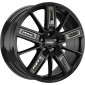 8x18 ET50 - LK5/112 ML76 Ronal R67 Grey Right jetblack