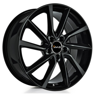 8x19 ET33 - LK5/110 ML65.1 Avus Racing AC-518 black