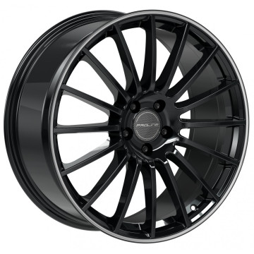 8x18 ET38 - LK5/112 ML66.5 Proline PXW black rim polished