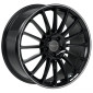 8.5x20 ET38 - LK5/112 ML66.5 Proline PXW black rim polished
