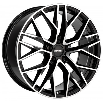 8.5x19 ET30 - LK5/114.3 ML72.6 Carmani 20 Ludwig black polish