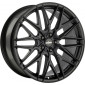 7.5x17 ET55 - LK5/114.3 ML72.6 Oxigin 25 Oxcross black matt