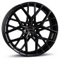 8x18 ET45 - LK5/114.3 ML72.5 Borbet BY black matt
