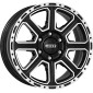 8x18 ET30 - LK5/120 ML72.6 Dotz Kalahari black polished