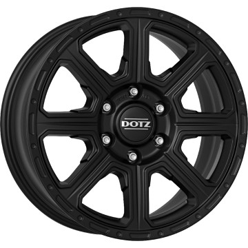 8x18 ET30 - LK6/139.7 ML93.1 Dotz Kalahari black matt