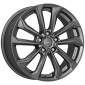 7.5x18 ET49.5 - LK5/114.3 ML67.1 Dezent KS graphite matt