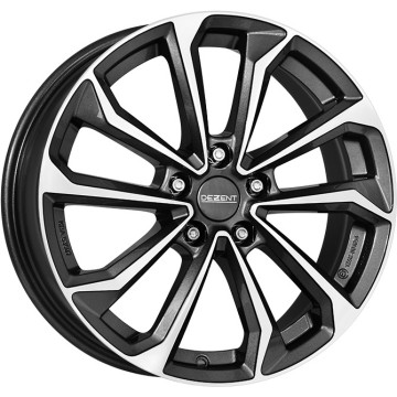 6.5x16 ET45 - LK5/114.3 ML67.1 Dezent KS gunmetal polished