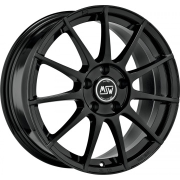 6x15 ET42 - LK4/100 ML63.3 MSW MSW 85 gloss black