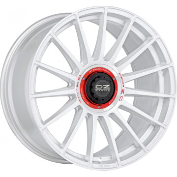 8x18 ET45 - LK5/114.3 ML75 OZ Superturismo Evoluzione WRC white