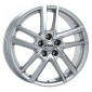 6x15 ET46 - LK5/114.3 ML67.1 Rial Astorga polar-silber