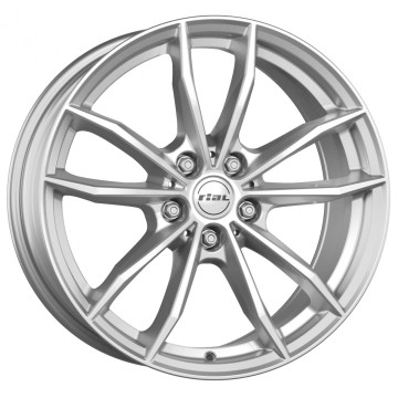 7.5x18 ET51 - LK5/112 ML66.5 Rial X12 polar-silber
