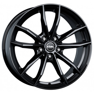 9x20 ET35 - LK5/112 ML66.5 Rial X12X diamant-schwarz