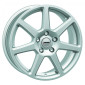 6x16 ET35 - LK5/100 ML57.1 Autec Typ TE - Tallin ECE brillantsilber lackiert