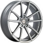 8.5x19 ET39 - LK5/114.3 ML78.1 Etabeta Manay silver matt polish