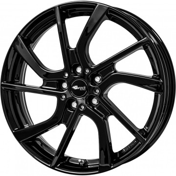 5x19 ET43 - LK5/112 ML66.7 Brock EB1 schwarz lackiert