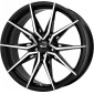 8.5x19 ET35 - LK5/112 ML66.6 Brock B42 schwarz front-poliert