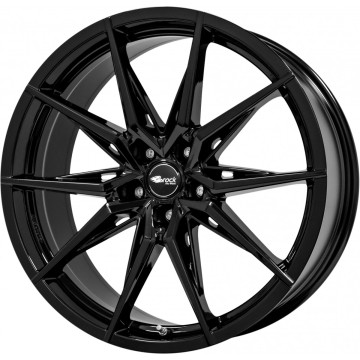 9.5x20 ET42 - LK5/112 ML66.6 Brock B42 schwarz lackiert
