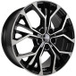 7.5x18 ET40 - LK5/110 ML65.1 GMP Matisse black diamond