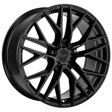 9x20 ET45 - LK5/114.3 ML72.6 Secret Wheels SW4 black
