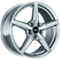 7.5x17 ET40 - LK5/114.3 ML82 Ronal R69 platinum silber