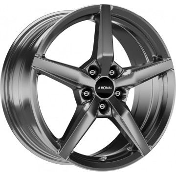 7.5x17 ET48 - LK5/100 ML68 Ronal R69 magnetic grey
