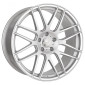 10x22 ET50 - LK5/130 ML71.6 2DRV WH26 race silber lackiert