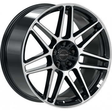 10x22 ET35 - LK5/130 ML84 Proline PFG forged black polished