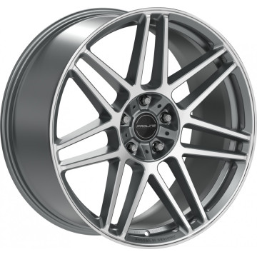 10x22 ET21 - LK5/130 ML84 Proline PFG forged matt grey polished