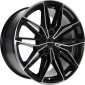 9.5x20 ET45 - LK5/114.3 ML64.1 GMP Specter black diamond