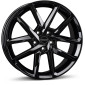 8x19 ET39 - LK5/112 ML66.5 Borbet N black glossy