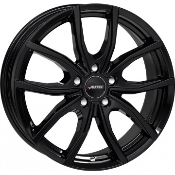 6.5x16 ET40 - LK5/100 ML57.1 Autec Typ VD - Vidra schwarz