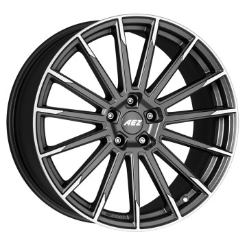 8x18 ET39 - LK5/112 ML66.6 AEZ Atlanta graphite matt polished