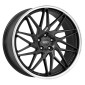 10x21 ET45 - LK5/112 ML70.1 Dotz Tanaka gunmetal polished lip
