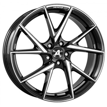 7.5x18 ET40 - LK5/114.3 ML70.1 Alutec ADX.01 diamant-schwarz frontpoliert