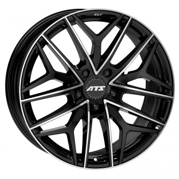 10.5x20 ET40 - LK5/112 ML66.5 ATS Passion diamant-schwarz frontpoliert
