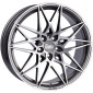 8.5x19 ET45 - LK5/112 ML72.6 MAM B2N palladium front polish