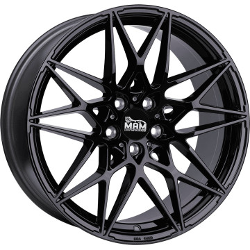 8.5x19 ET35 - LK5/120 ML72.6 MAM B2N black painted