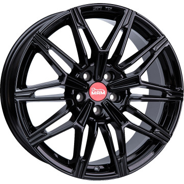 8.5x19 ET30 - LK5/112 ML66.65 MAM B3 black painted
