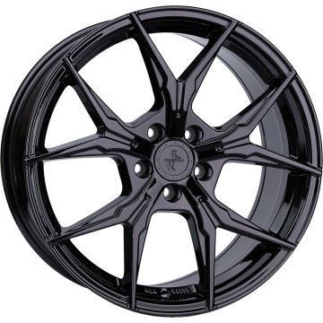 8.5x19 ET30 - LK5/100 ML57.1 Keskin KT19N Angel black painted