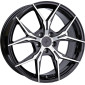 8.5x19 ET45 - LK5/112 ML72.6 Keskin KT19N Angel black front polish