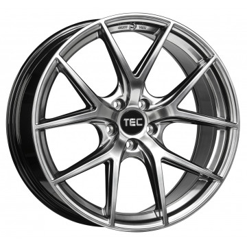 8x18 ET40 - LK5/100 ML64 TEC Speedwheels GT6 EVO hyper-black