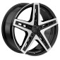 9x20 ET35 - LK5/112 ML66.6 2DRV WH38 schwarz hochglanzpoliert