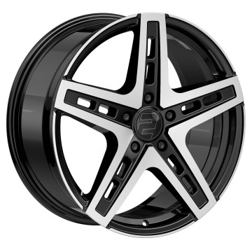 9x20 ET40 - LK5/108 ML72.6 2DRV WH38 schwarz hochglanzpoliert